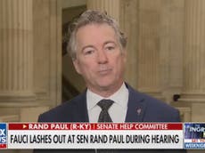 Rand Paul calls Fauci ‘juvenile’ for linking him to death threats