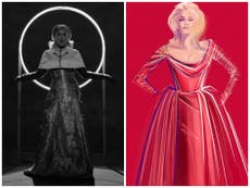 Oh My God: Adele wears scarlet Vivienne Westwood corseted dress in new video