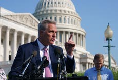 GOP leader McCarthy says he won't cooperate with 1/6 控制板