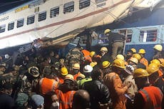 At least nine dead and 36 injured in train accident in India