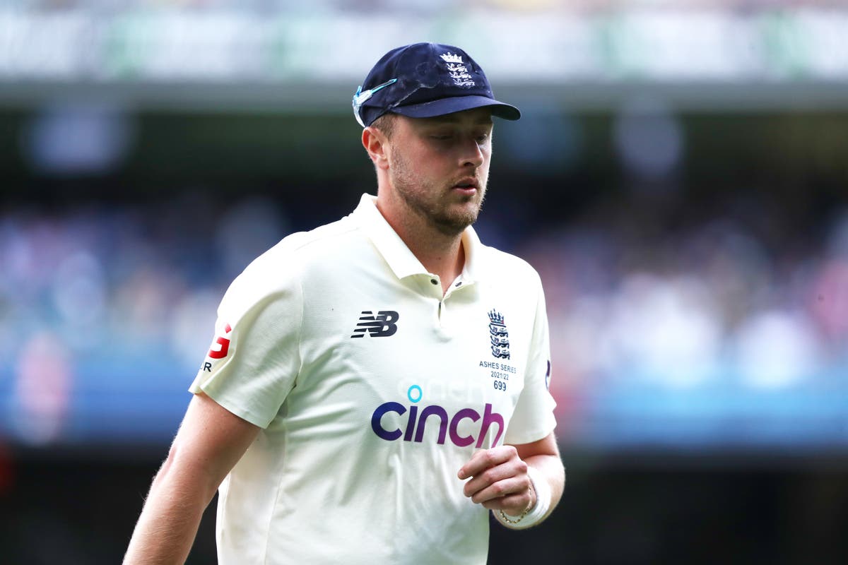 Ollie Robinson told he needs to get fitter to cope with demands of Test cricket