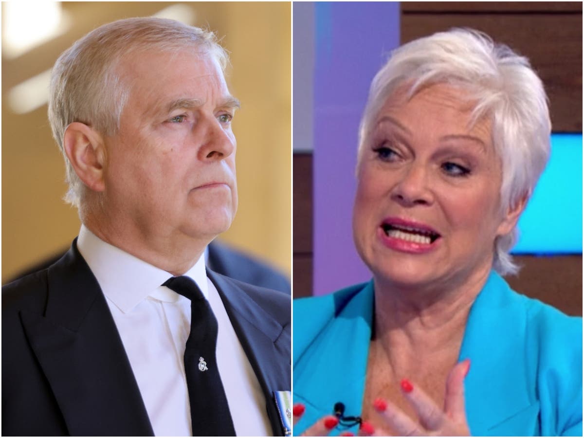 Denise Welch says she has ‘beef’ with Prince Andrew over ‘Princess Diana comments’