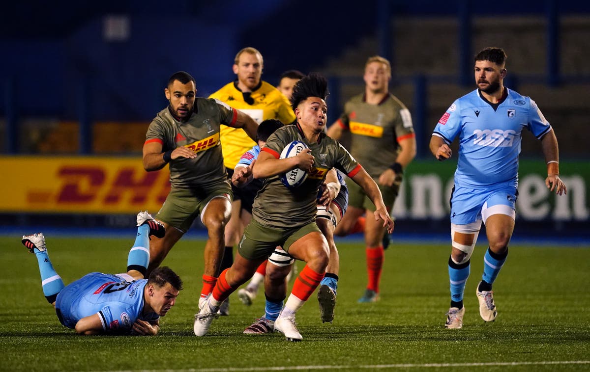 Late Marcus Smith heroics salvage victory for Harlequins in Cardiff thriller