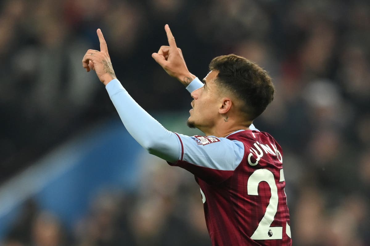 Player ratings as Philippe Coutinho rescues Aston Villa draw on Premier League return