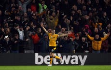 Coady describes ‘incredible moment’ after ending long Molineux drought for Wolves