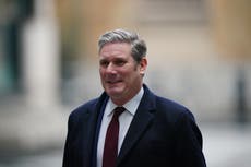 Starmer says photo of him drinking in constituency office was ‘no breach of rules’