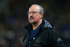 Everton sack Rafa Benitez as manager after only six and a half months in charge