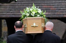 Average cost of funeral decreases over a year, verslag vind