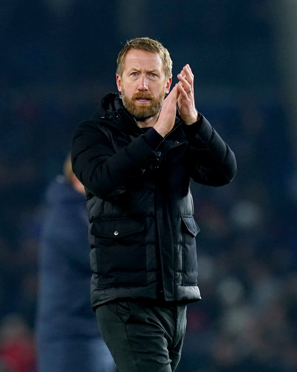 Graham Potter happy at ‘ambitious’ Brighton after links to Everton job