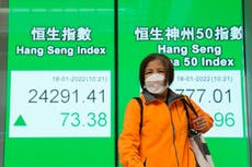 Asia shares mostly lower as investors mull likely rate hike