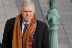 Gorsuch refuses to wear mask, forcing Sotomayor to work remotely