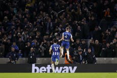Chelsea’s title hopes suffer blow as battling Brighton hit back to claim point