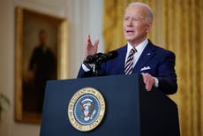 Biden quizzed for almost two hours at first presidential press conference of 2022