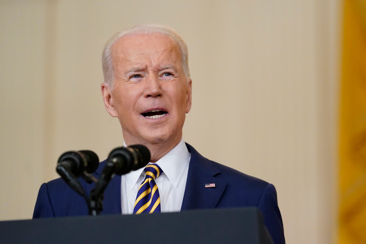 ‘I probably shouldn’t go any further’: Biden’s frank description of what Putin wants