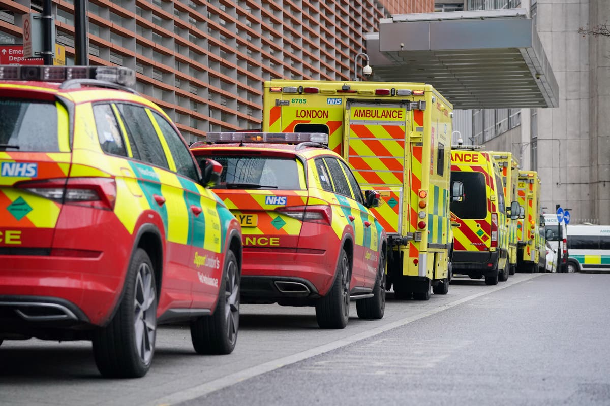 Ambulance handover delays improve though pressure on hospitals ‘remains high’