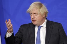 Boris Johnson warns of ‘disaster’ for Russia if it invades Ukraine