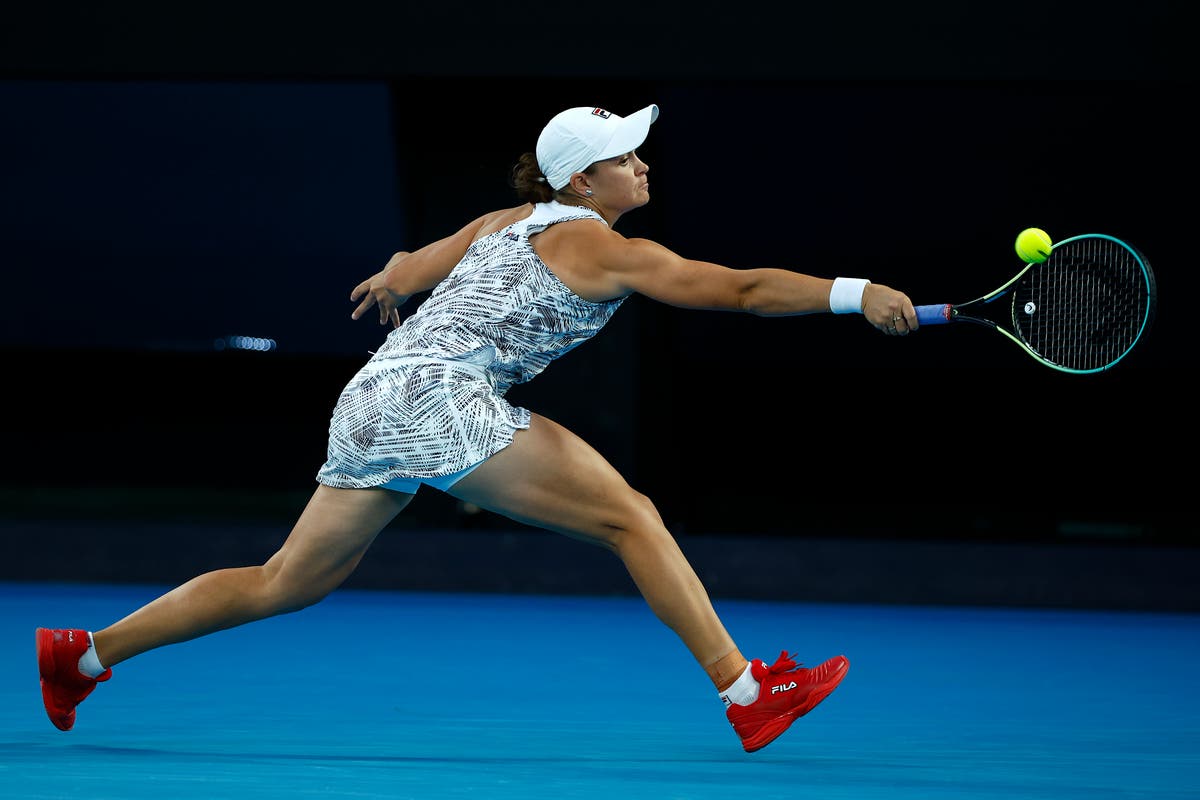 No. 1 seed Ashleigh Barty storms into fourth round of Australian Open
