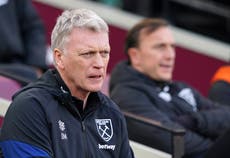 West Ham boss David Moyes hoping to sign ‘a couple’ of players this month