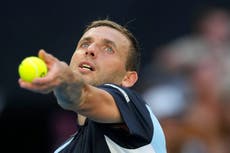 Dan Evans’ defeat ends British interest in singles at Australian Open