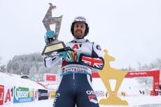 Dave Ryding wins GB’s first ever skiing World Cup gold before Winter Games