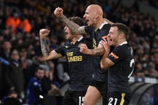 Shelvey fires Newcastle to crucial win over Leeds and boost survival bid