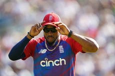 England limp to 103 against West Indies in first T20 international