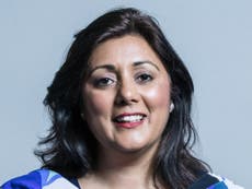 Tory MP says she was sacked as minister because her Muslim faith ‘made colleagues uncomfortable’