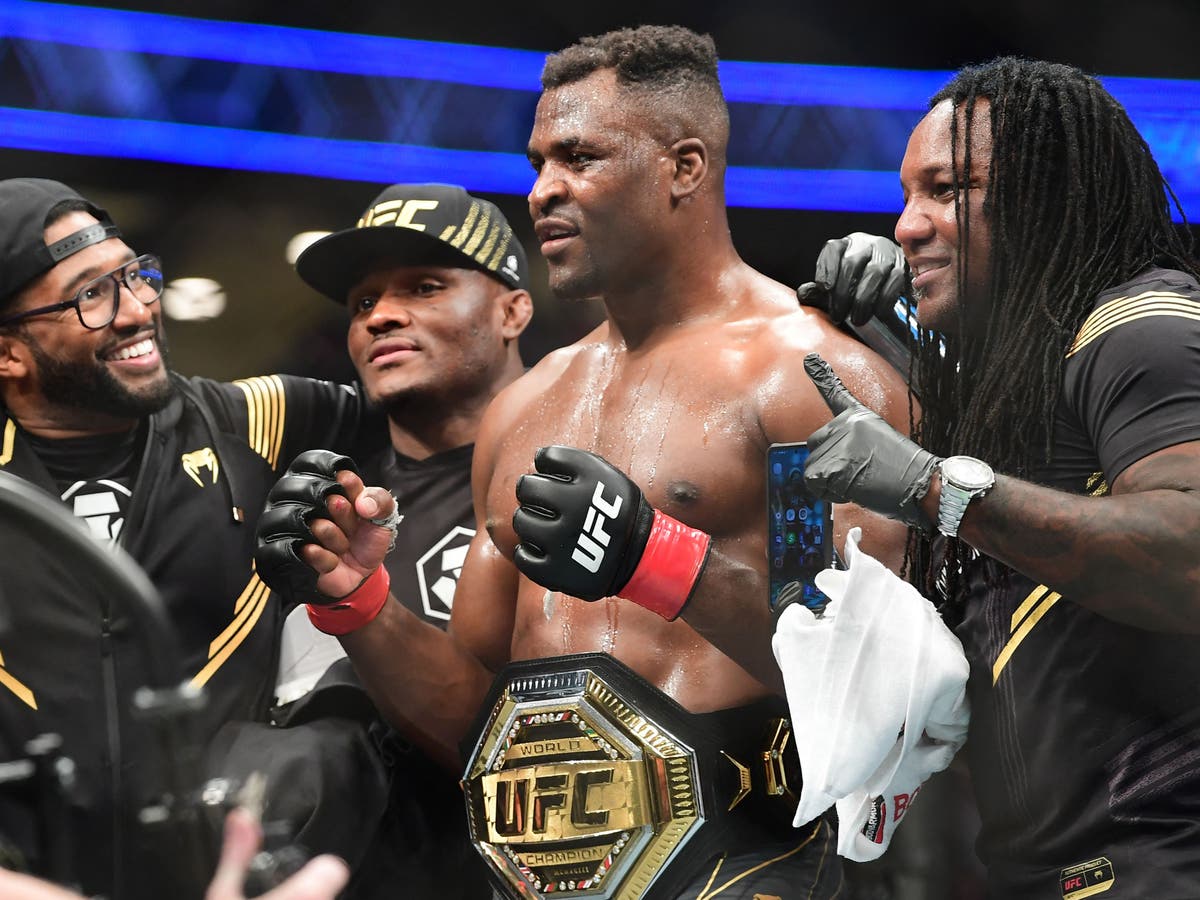 Ngannou verslaan Gane by UFC 270 met verrassende stoeivertoning