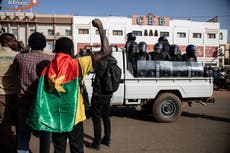 Heavy gunfire reported at Burkina Faso military base