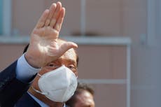 Former Italian Premier Berlusconi being treated in hospital