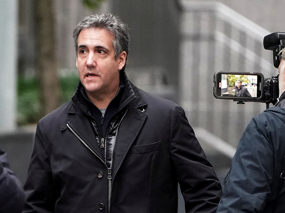 Michael Cohen attends opening of Avenatti’s trial for Stormy Daniels fraud charges