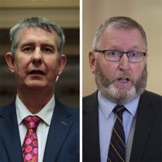 Edwin Poots: My wife was ‘disgusted’ by UUP leader’s brothel joke about her