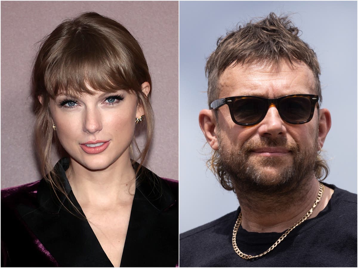 Taylor Swift hits back at Damon Albarn after he claims she doesn’t write her songs