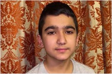 Teenage boy recites Burns Night prayer for millions impacted by Afghan crisis