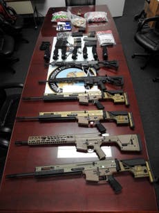 6 charged with bid to smuggle arsenal to Mexican drug cartel