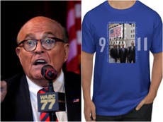 Outrage over signed Rudy Giuliani 9/11 shirts selling for $911