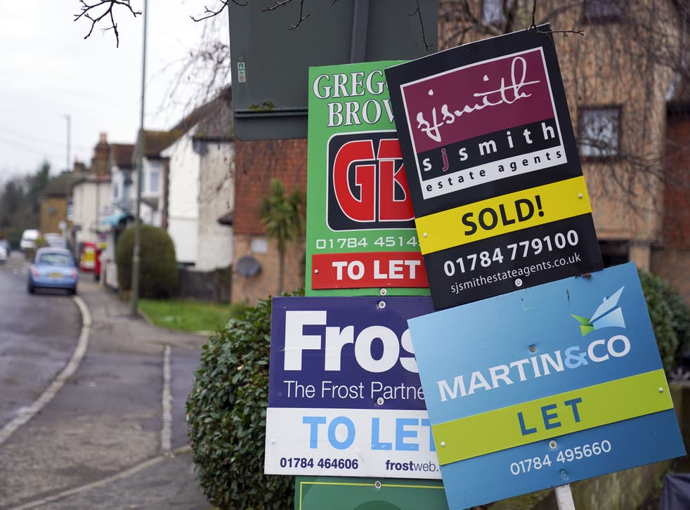 Rent rises could put a further squeeze on tenants who are already struggling with soaring living costs (Steve Parsons/PA)