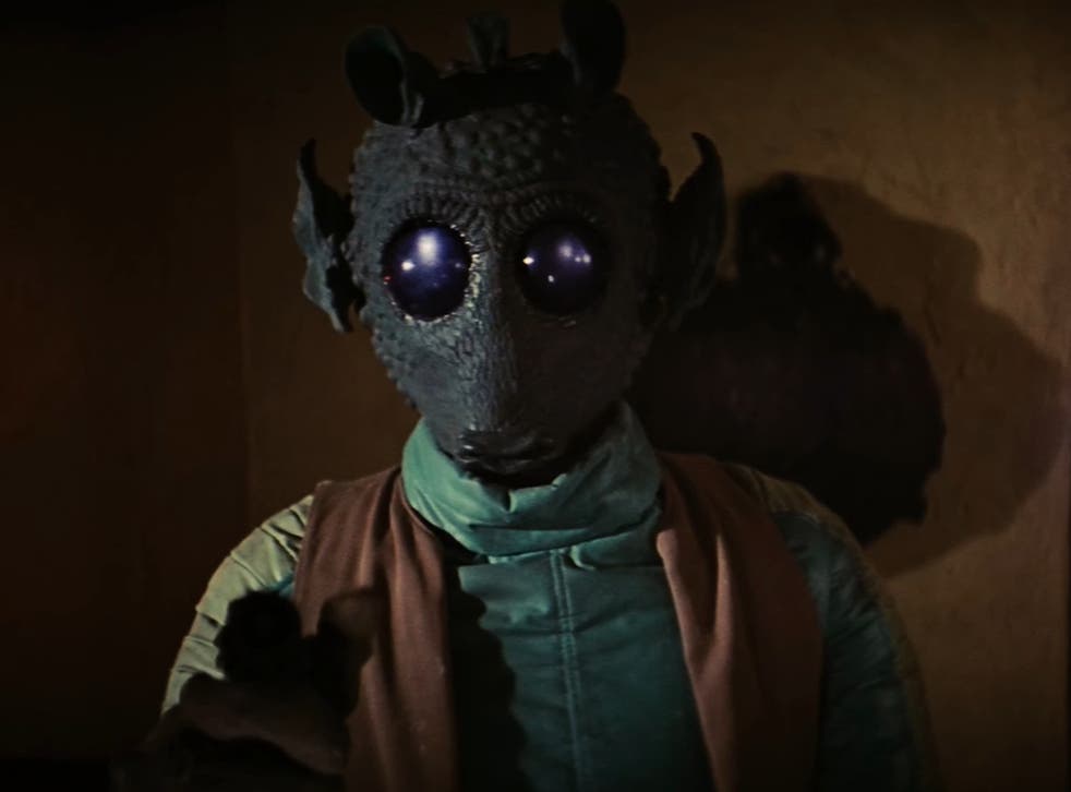 <p>‘The Alien’: Paul Blake as Greedo, Han’s short-lived foe</s>