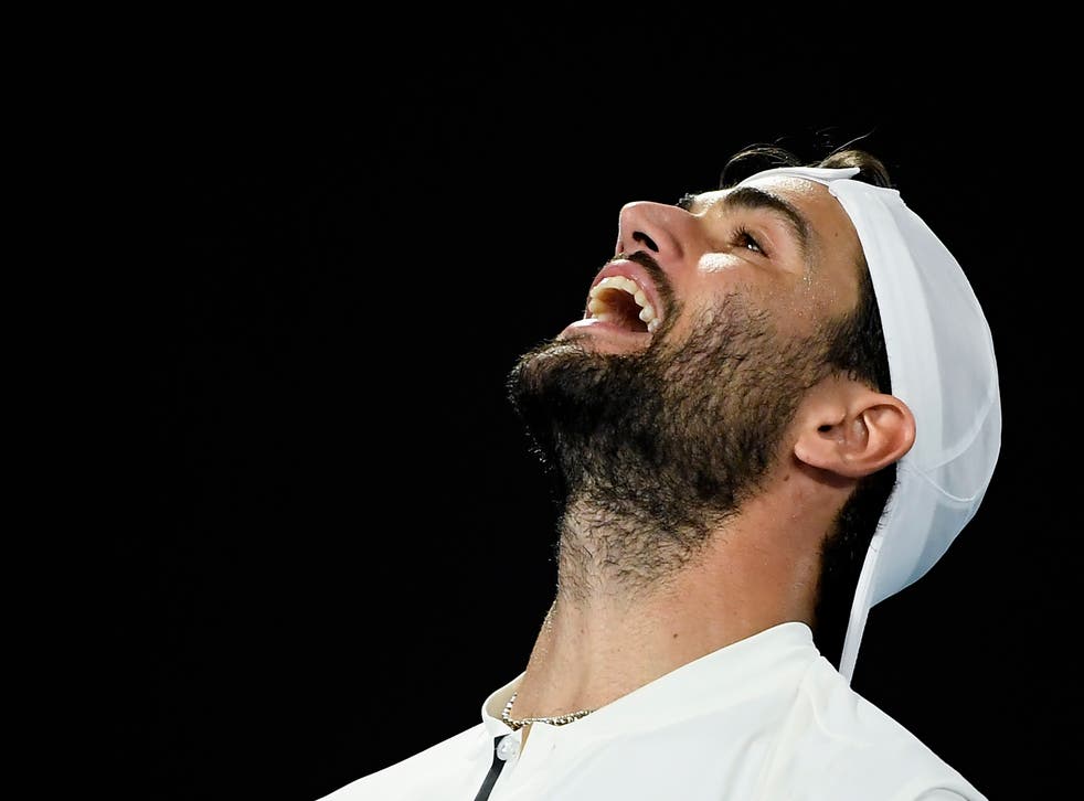 Matteo Berrettini was unable to find the answers against Rafael Nadal (Andy Brownbill/AP)