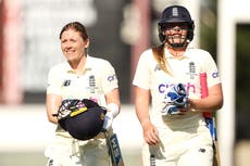 Heather Knight’s ‘fighting spirit’ hailed after captain’s crucial Ashes hundred