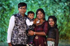 Photo released of Indian family who froze to death on Canadian border