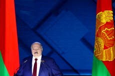 Belarus leader tells opposition leaders: 'Repent and kneel'