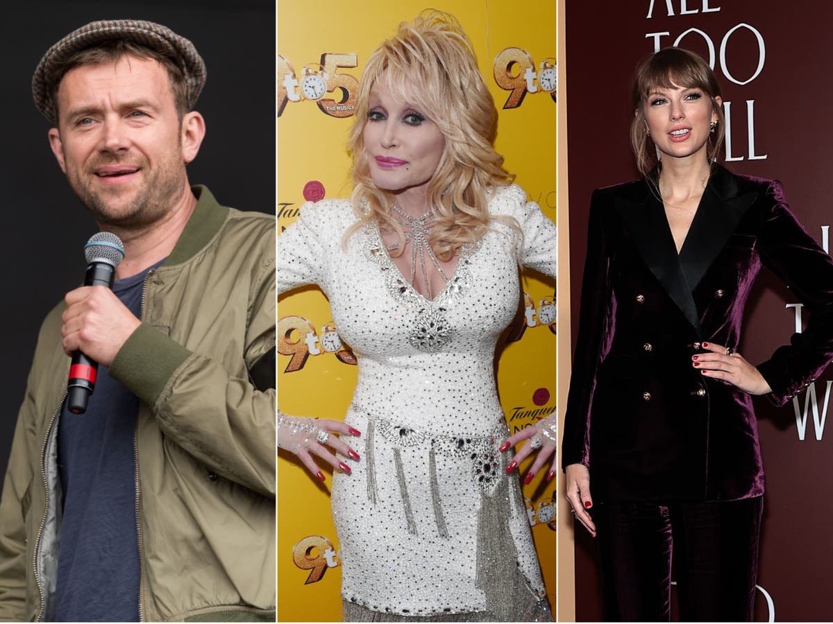 Dolly Parton has her say on Damon Albarn’s row with Taylor Swift
