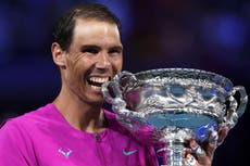 From the brink of retirement to grand slam history, Rafael Nadal refuses to be beaten