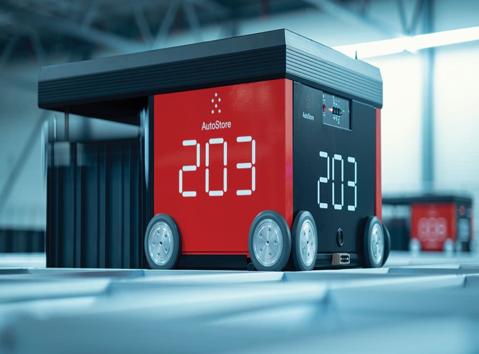 An Autostore robot. (Autostore / PA)
