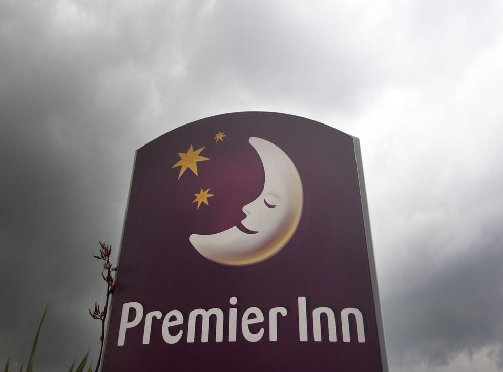 Premier Inn was the best performing large hotel chain (PA)