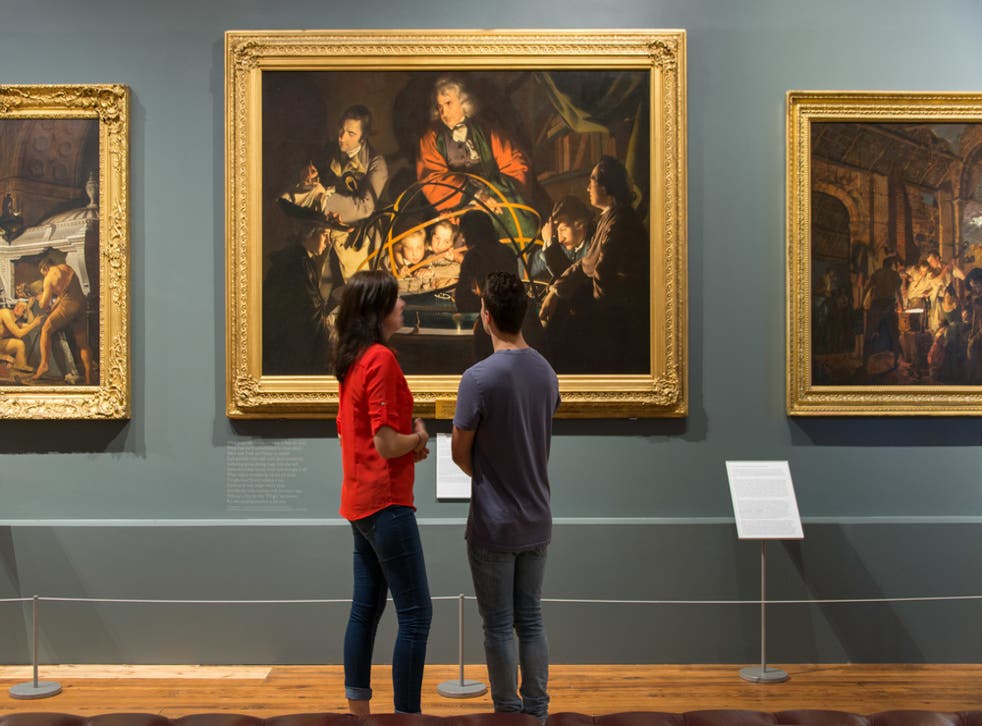 <p>Derby Museums and Art Gallery has the world’s biggest collection of Joseph Wright paintings</p>