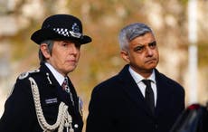 Sadiq Khan puts Cressida Dick ‘on notice’ over racist and sexist police messages