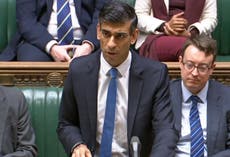 Sunak announces £350 help package to take ‘sting’ out of rising bills