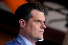 Matt Gaetz claims migrants are creating US food shortage by destroying monarch butterfly habitats